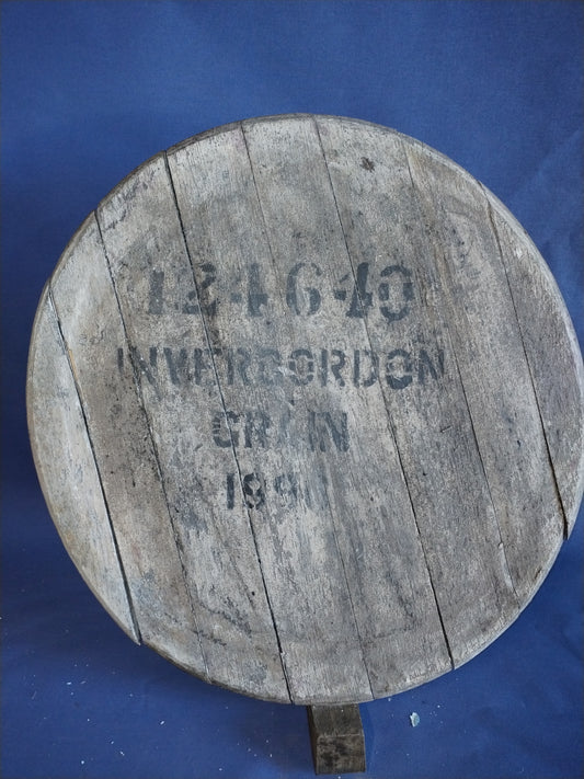Fassdeckel Invergordon 1990