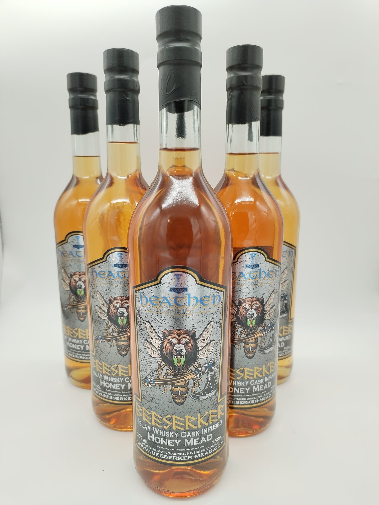 6er Pack Beeserker - Islay Cask Honeymead | 13,3% Vol. | 750ml