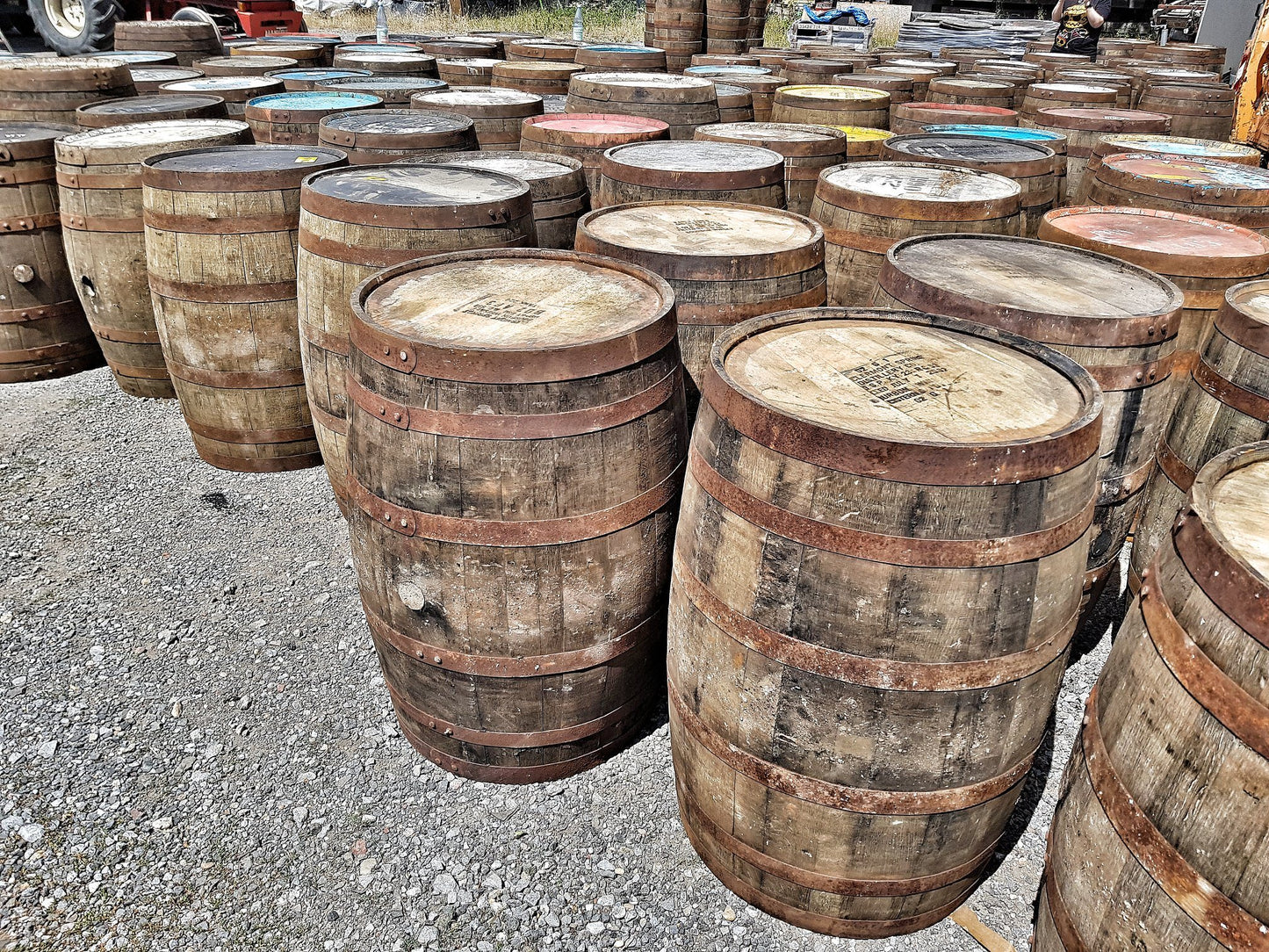 Whiskyfass ASB (Deko), Grade A, leer