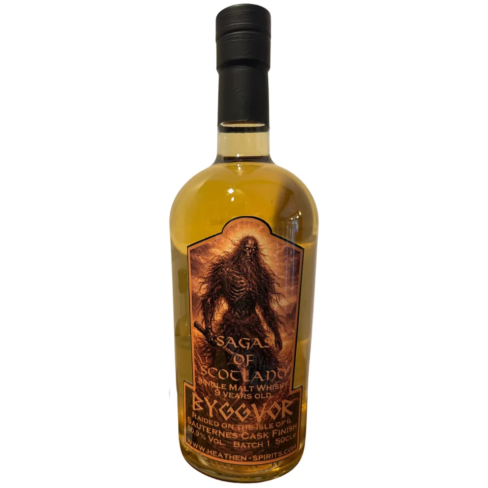 BYGGVOR | Islay Single Malt Whisky | Sauternes Cask | 9 Years Old | 50,9% Vol. | 0,5l