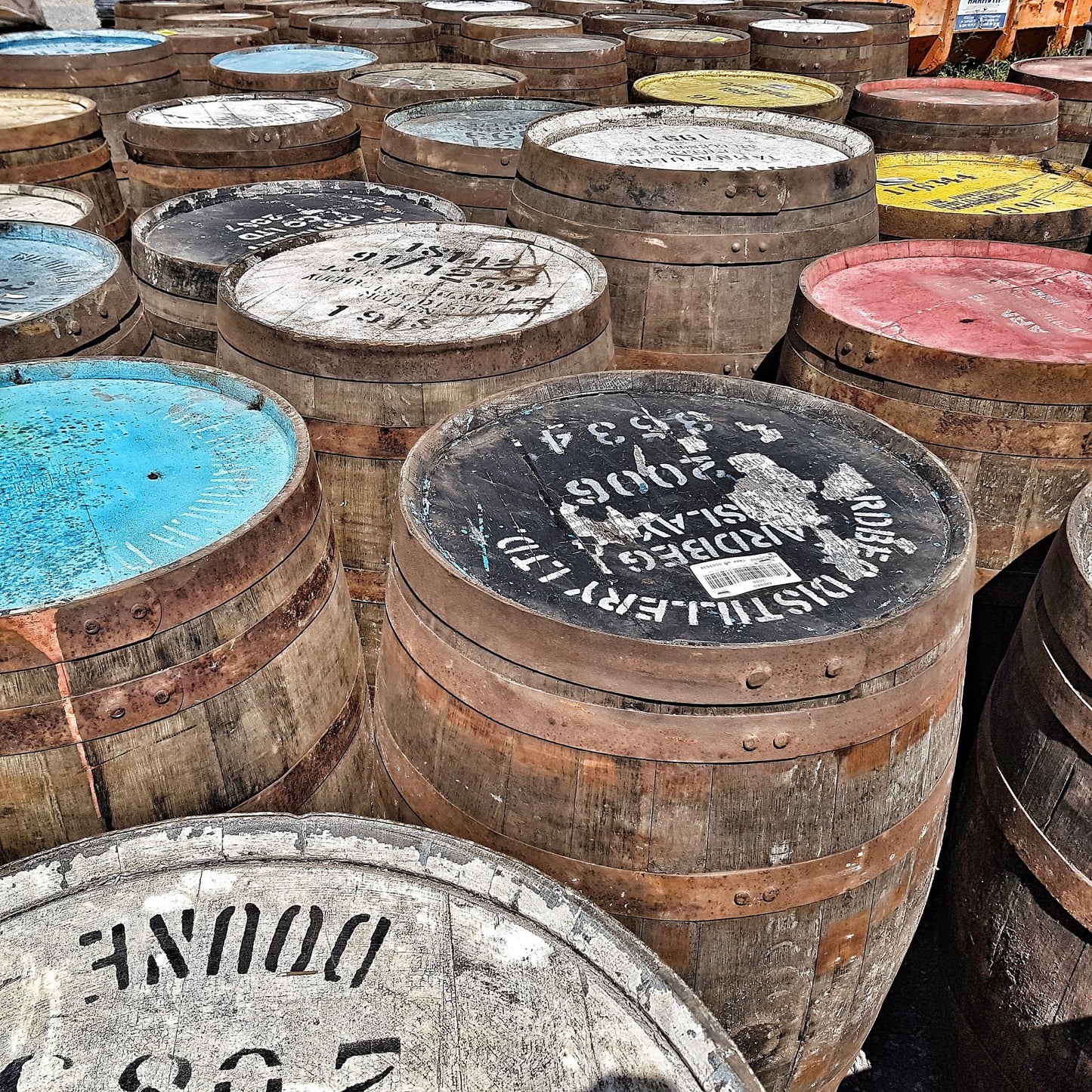 Whiskyfass ASB (Deko), Grade A, leer