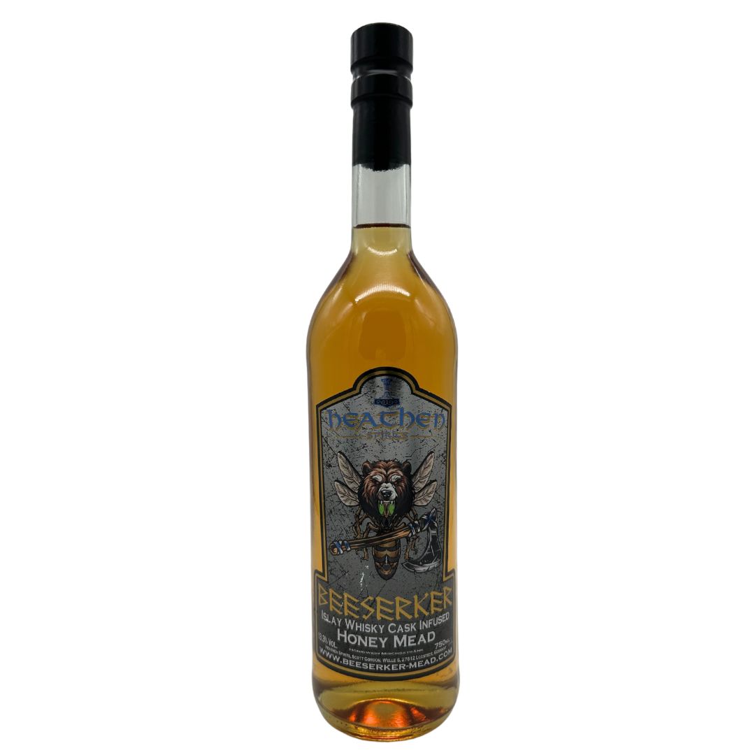 Flasche Beeserker Met aus Islay Cask, 750ml Honigwein fassgereift, limitierte Edition
