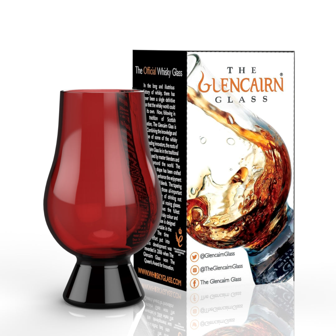 Glencairn | The coloured Glencairn Glas - Rot - für Blindtastings