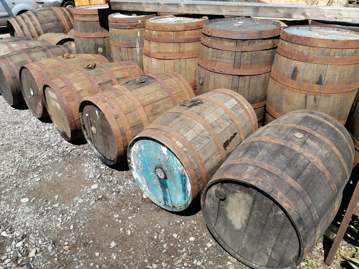 Whiskyfass ASB (Deko), Grade A, leer