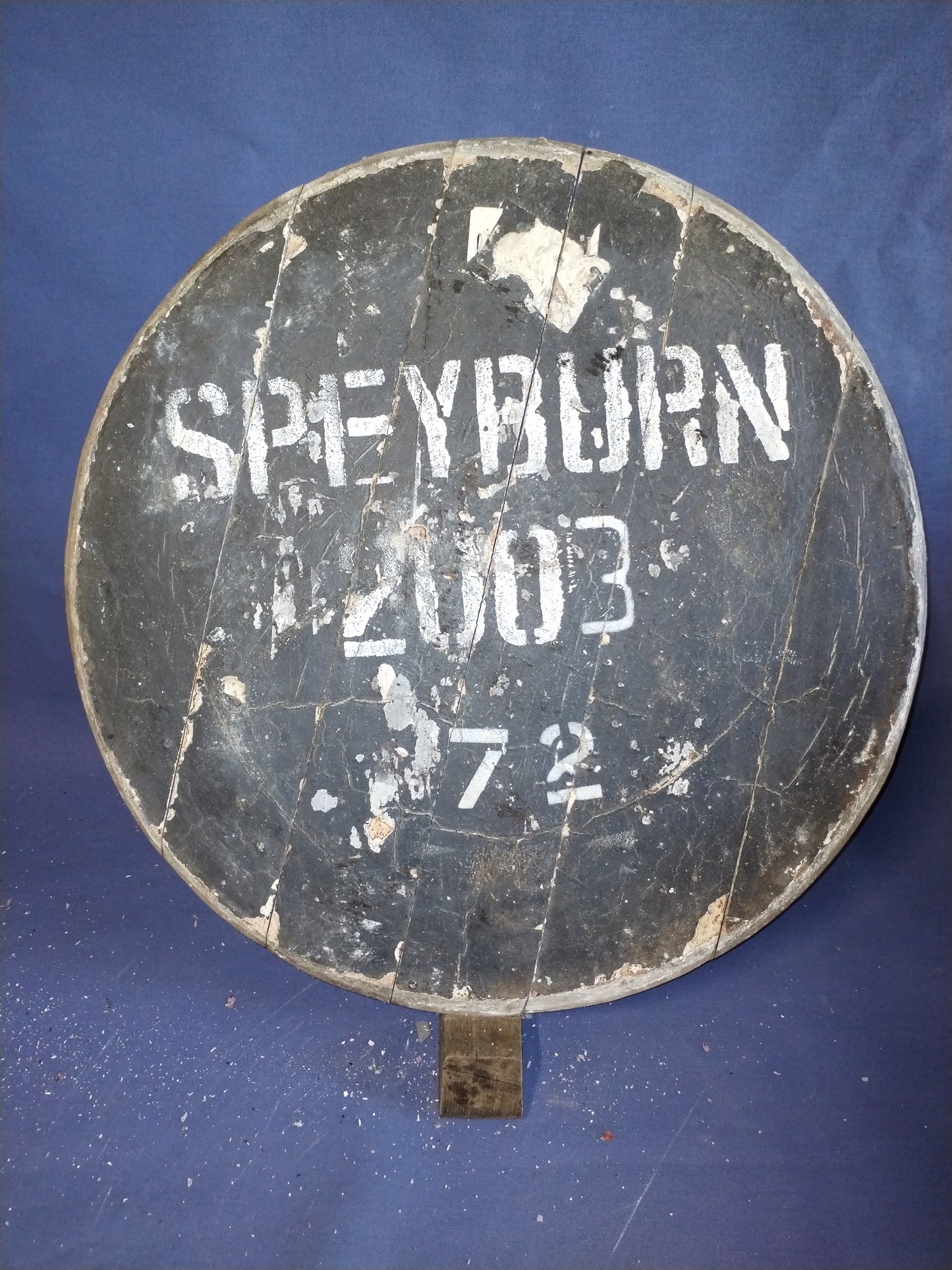 Fassdeckel Speyburn 2003
